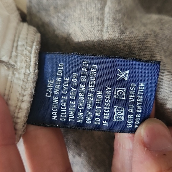 Ralph Lauren Polo Sport Gray Knit Fleece Lined Straight Leg Chinos Size S\P - Picture 4 of 7